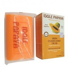 Idole papaya whitening facial soap-200g