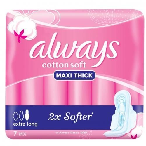 Always Cotton Soft Maxi Thick Sanitary Pad - Extra Long