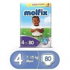Molfix Diaper Size 4 - 80 Pcs