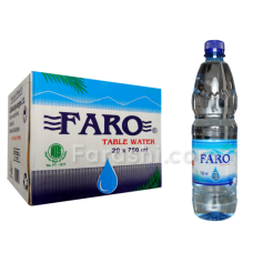 Faro Bottled Water (75 cl) - Pack of 12