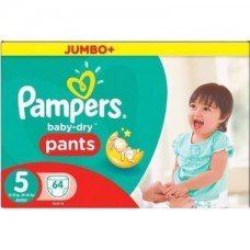 Pampers Baby Dry Pant Size 5 - 64 Count